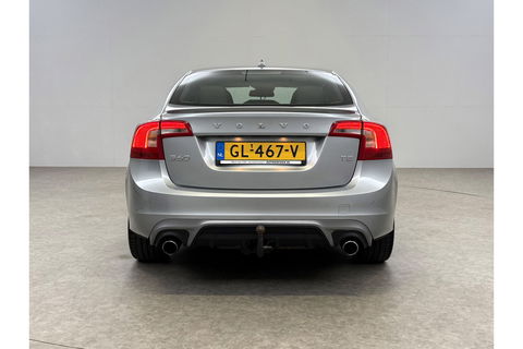 Volvo S60 2.0 T5 245PK R-Design LED Trekhaak Virtual Clima Cruise Navi Leder PDC 18''LMV