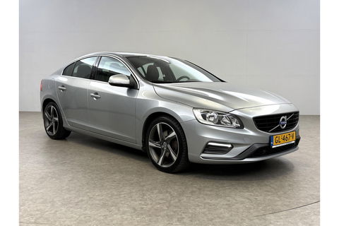 Volvo S60 2.0 T5 245PK R-Design LED Trekhaak Virtual Clima Cruise Navi Leder PDC 18''LMV