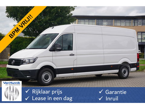 Volkswagen Crafter 35 140PK L4H3 Facelift BPM VRIJ 10" Scherm Apple CP/Android A, 270° deuren!! NR. D02*