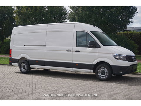 Volkswagen Crafter 35 140PK L4H3 Facelift BPM VRIJ 10" Scherm Apple CP/Android A, 270° deuren!! NR. D02*
