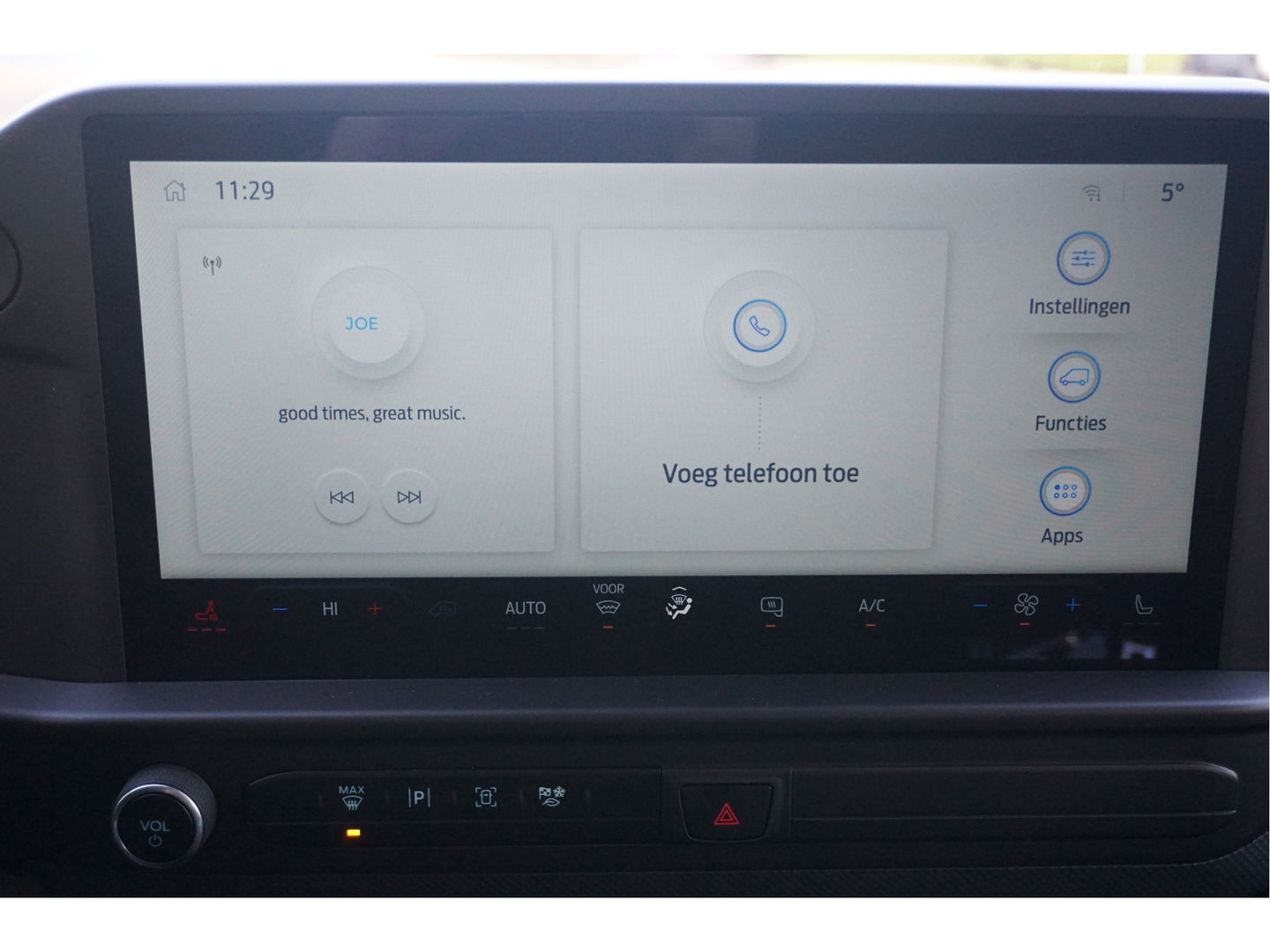 Ford Transit Custom 320L 170PK Trend DC AUT BPM VRIJ!! 13" Sync4 Apple CP/Android A. Cam LM Velg!! NR. T211*