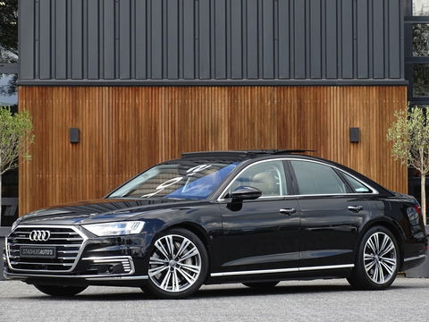 Audi A8 60 TFSIe 449PK V6 / B&O / Alcantara / Massage / TV / Matrix
