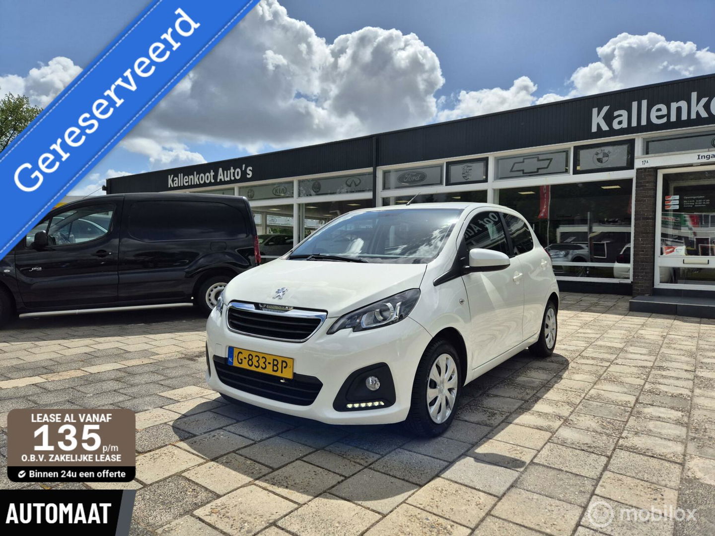 Peugeot 108 1.0 e-VTi Automaat, Carplay, LED, Airco, NAP!