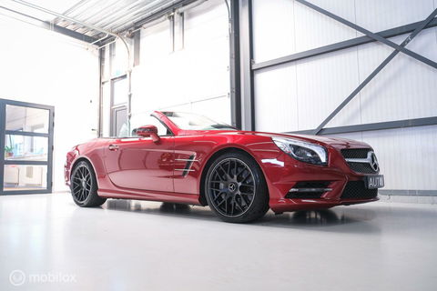 Mercedes-Benz SL-Klasse 400 Roadster | Panorama | Airscarf | Nieuwstaat | LED | Cruise control | Dealer onderhouden |