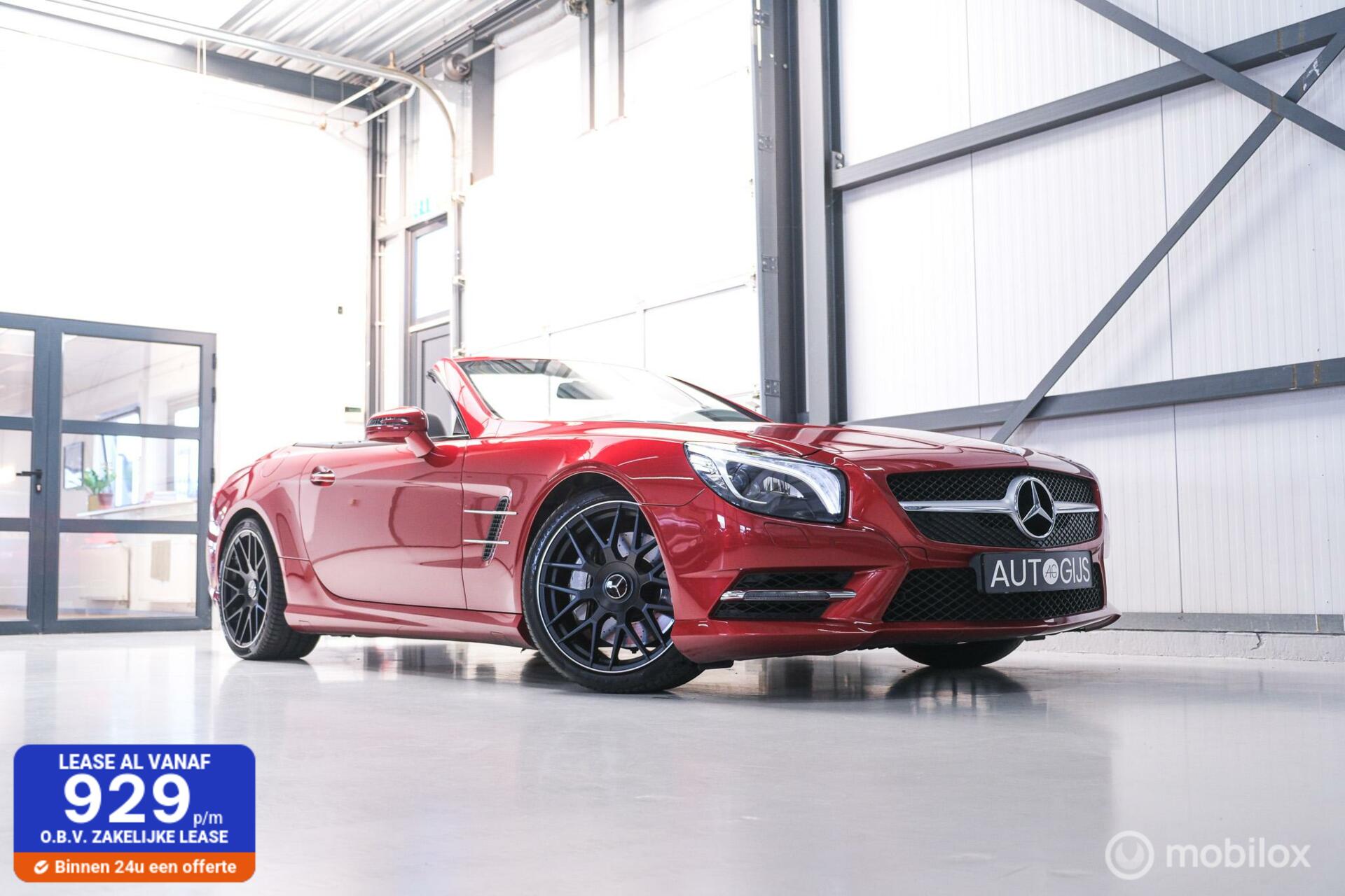 Mercedes-Benz SL-Klasse 400 Roadster | Panorama | Airscarf | Nieuwstaat | LED | Cruise control | Dealer onderhouden |