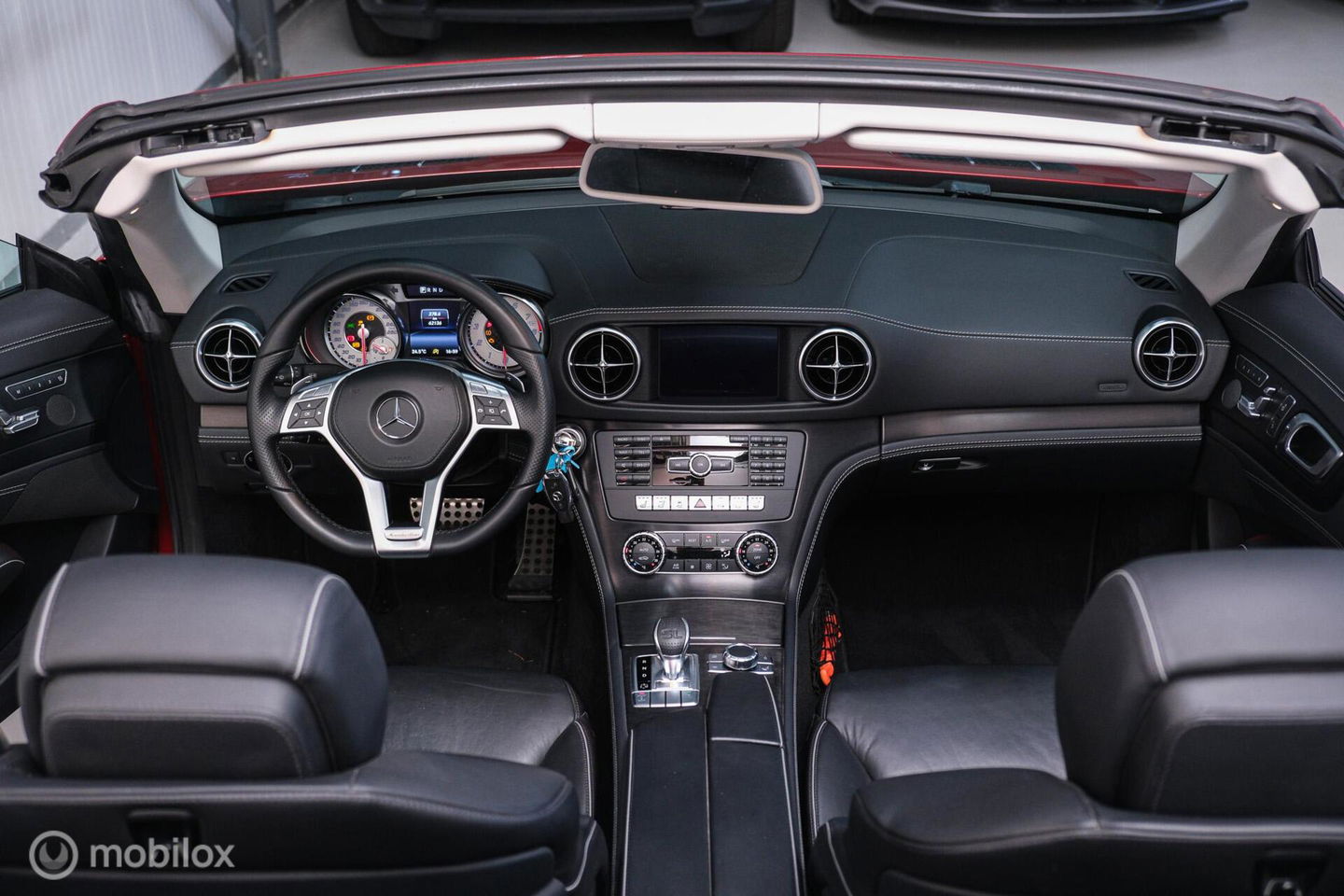 Mercedes-Benz SL-Klasse 400 Roadster | Panorama | Airscarf | Nieuwstaat | LED | Cruise control | Dealer onderhouden |