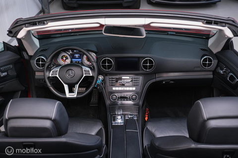 Mercedes-Benz SL-Klasse 400 Roadster | Panorama | Airscarf | Nieuwstaat | LED | Cruise control | Dealer onderhouden |