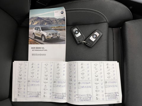 BMW X3 XDrive35d (MOTOR-DEFECT) M-Sport-Pack Aut. * PANO | NEVADA-FULL-LEATHER | BI-XENON | KEYLESS  | NAVI-FULLMAP | DAB | SHIFT-PADDLES | CRUISE | MEMORY-PACK | HEAD-UP | LANE-ASSIST | SPORT-SEATS | TOWBAR | 18"ALU*
