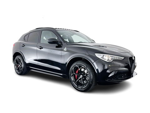 Alfa Romeo Stelvio 2.9 V6 AWD Quadrifoglio (INCL-BTW) Aut. *PANO | LEATHER-ALCANTARA | XENON | ADAPTIVE-CRUISE | BLIND-SPOT | HARMAN/KARDON | MEMORY-PACK | HEATED-SPORTSEATS | DAB+ | KEYLESS | CARPLAY | NAVI-FULLMAP | CARBON-INLAY |