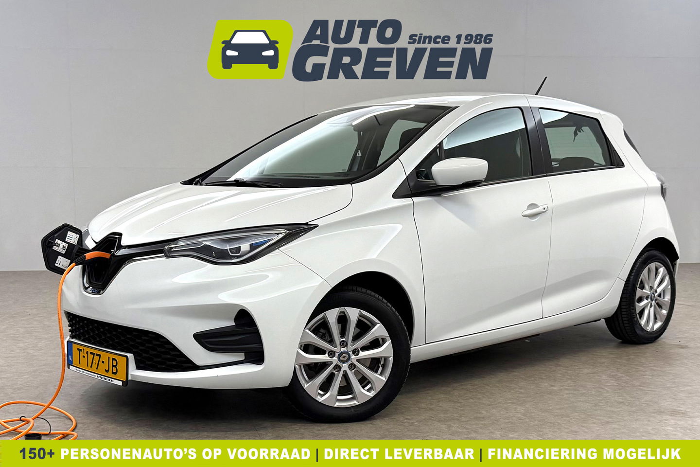 Renault ZOE R110 Life 52 kWh | Huur Accu LED Carplay Airco Cruise Virtual 16"LMV Stoel/Stuurverwarming