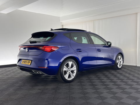 SEAT Leon 2.0 TDI FR-Sportpack Launch Edition (INCL-BTW) Aut.*PANO | LEATHER-FABRIC | FULL-LED | DIGI-COCKPIT | SPORT-SEATS | NAVI-FULLMAP | ECC | SHIFTPADDLES | PDC | AMBIENT-LIGHT | KEYLESS | PRIVACY-GLASS | 17''ALU*