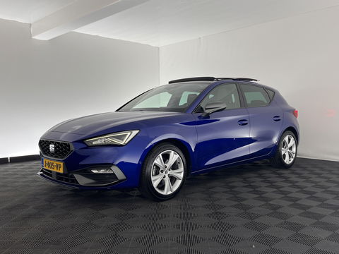 SEAT Leon 2.0 TDI FR-Sportpack Launch Edition (INCL-BTW) Aut.*PANO | LEATHER-FABRIC | FULL-LED | DIGI-COCKPIT | SPORT-SEATS | NAVI-FULLMAP | ECC | SHIFTPADDLES | PDC | AMBIENT-LIGHT | KEYLESS | PRIVACY-GLASS | 17''ALU*
