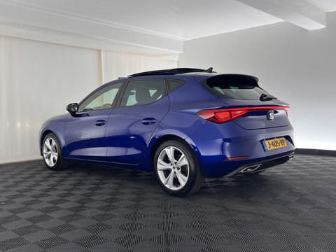 SEAT Leon 2.0 TDI FR-Sportpack Launch Edition (INCL-BTW) Aut.*PANO | LEATHER-FABRIC | FULL-LED | DIGI-COCKPIT | SPORT-SEATS | NAVI-FULLMAP | ECC | SHIFTPADDLES | PDC | AMBIENT-LIGHT | KEYLESS | PRIVACY-GLASS | 17''ALU*