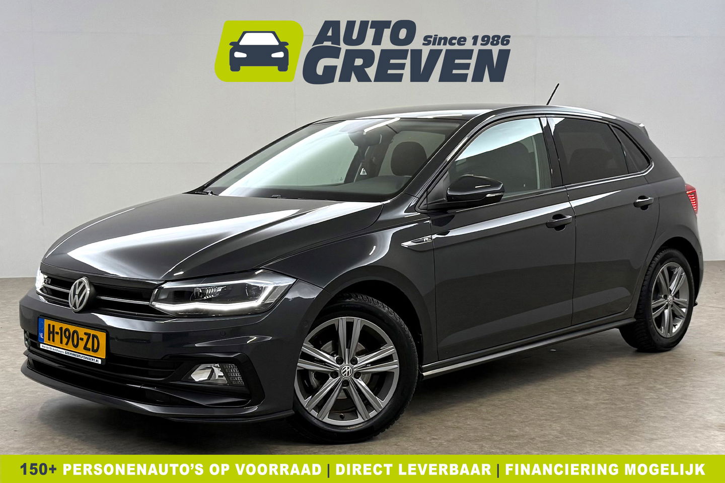 Volkswagen Polo 1.0 TSI R-Line LED Virtual Clima Cruise Carplay Navi PDC 16"LMV