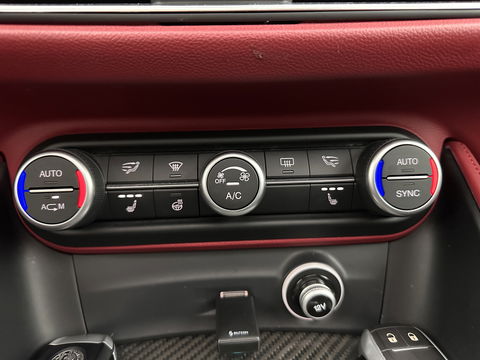 Alfa Romeo Stelvio 2.9 V6 AWD Quadrifoglio (INCL-BTW) Aut. *PANO | LEATHER-ALCANTARA | XENON | ADAPTIVE-CRUISE | BLIND-SPOT | HARMAN/KARDON | MEMORY-PACK | HEATED-SPORTSEATS | DAB+ | KEYLESS | CARPLAY | NAVI-FULLMAP | CARBON-INLAY |