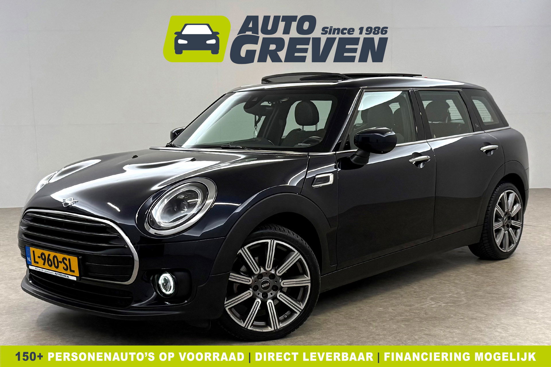 MINI Clubman 1.5 Cooper Richmond Park Edition h/k Audio Camera Pano LED Carplay Clima Cruise Navi Virtual Achterdeuren 18"LMV PDC