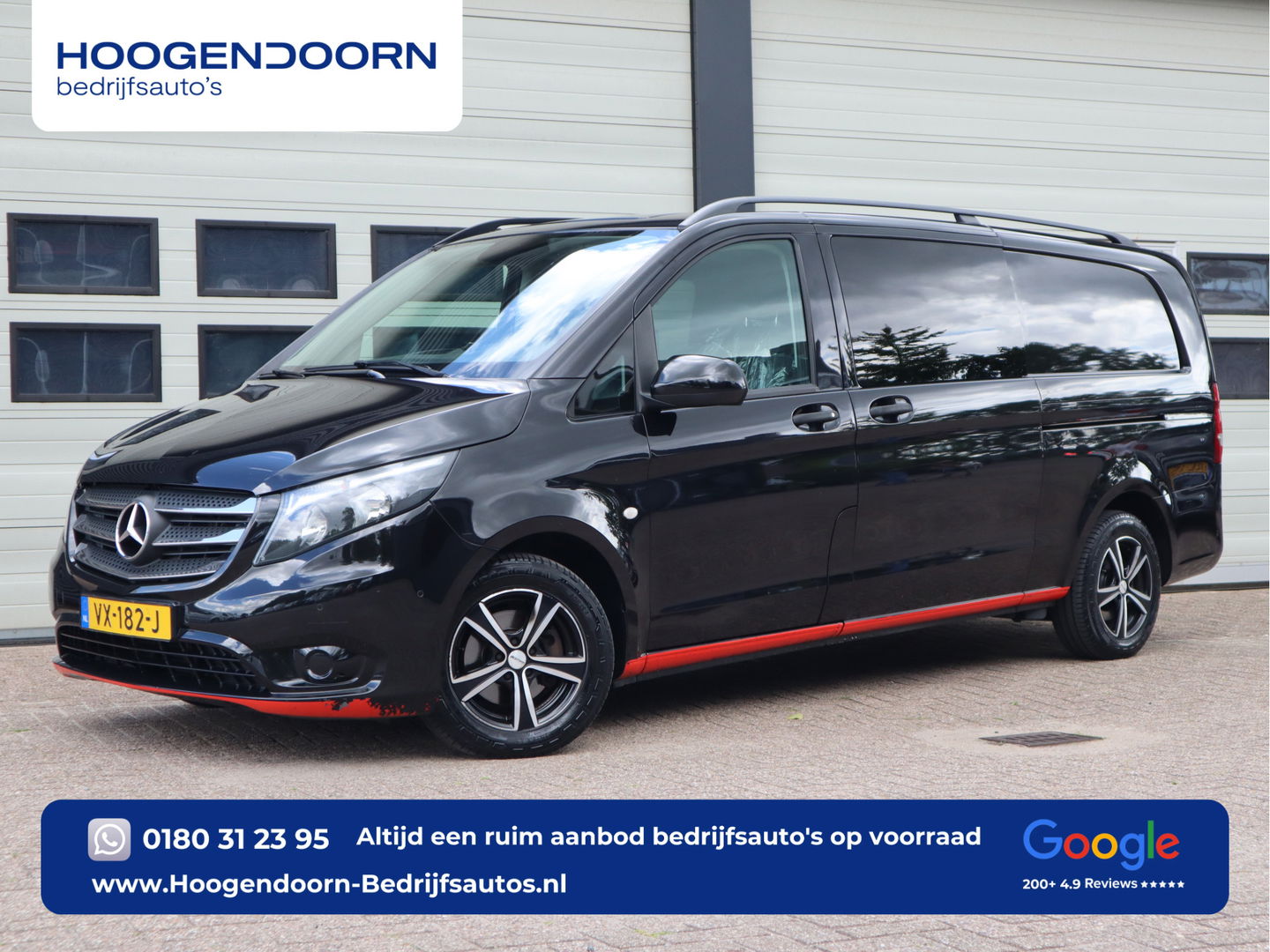 Mercedes-Benz Vito 114 CDI Extra Lang L3 DC 5 Pers. - 2x Schuifdr. - Trekhaak - Clima - Compressor