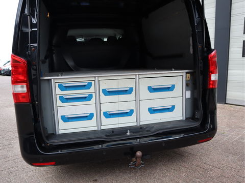 Mercedes-Benz Vito 114 CDI Extra Lang L3 DC 5 Pers. - 2x Schuifdr. - Trekhaak - Clima - Compressor