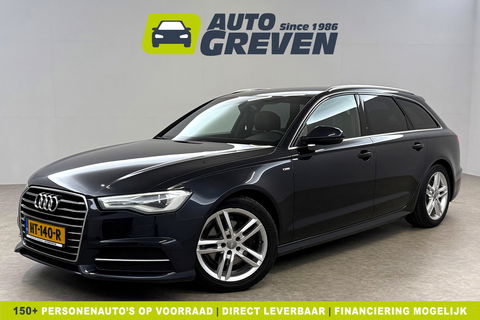 Audi A6 2.0 TDI 150PK S-line LED Clima Cruise Navigatie Parkeersensoren 18"LMV