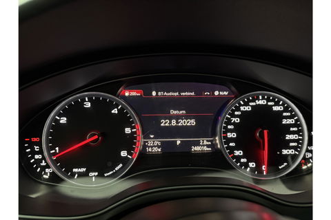 Audi A6 2.0 TDI 150PK S-line LED Clima Cruise Navigatie Parkeersensoren 18"LMV