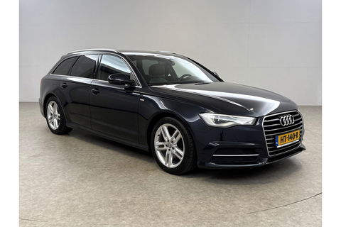 Audi A6 2.0 TDI 150PK S-line LED Clima Cruise Navigatie Parkeersensoren 18"LMV