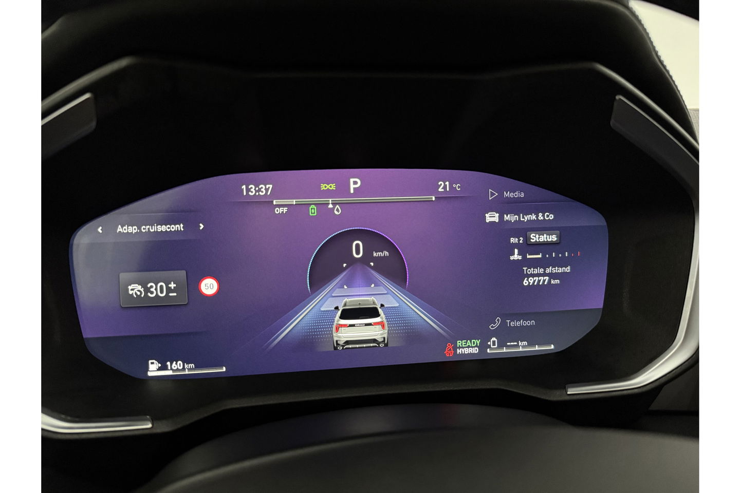 Lynk Co 01 1.5 | Black Edition | 262PK 360 Camera Pano Sfeer Memory LED ACC Virtual Carplay Clima Navi PDC 20"LMV