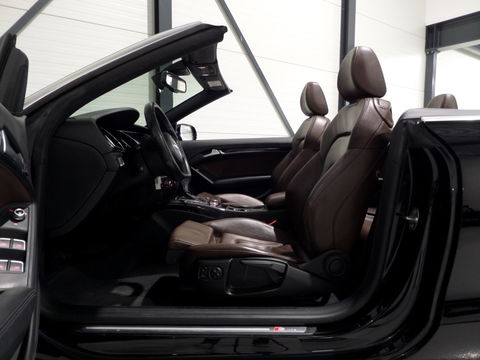 Audi A5 Cabriolet 1.8 TFSI Sport Edition 2X S-Line Automaat! Leer Stoelverwarming Xenon-LED Navigatie Bluetooth Adaptive-cruise