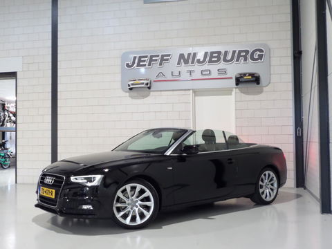 Audi A5 Cabriolet 1.8 TFSI Sport Edition 2X S-Line Automaat! Leer Stoelverwarming Xenon-LED Navigatie Bluetooth Adaptive-cruise