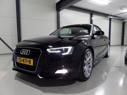 Audi A5 Cabriolet 1.8 TFSI Sport Edition 2X S-Line Automaat! Leer Stoelverwarming Xenon-LED Navigatie Bluetooth Adaptive-cruise