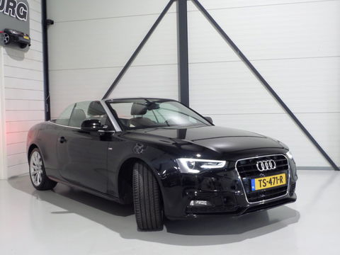 Audi A5 Cabriolet 1.8 TFSI Sport Edition 2X S-Line Automaat! Leer Stoelverwarming Xenon-LED Navigatie Bluetooth Adaptive-cruise