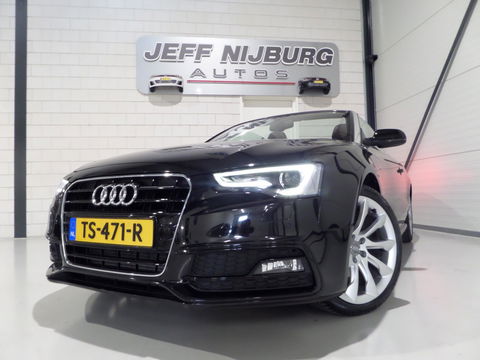 Audi A5 Cabriolet 1.8 TFSI Sport Edition 2X S-Line Automaat! Leer Stoelverwarming Xenon-LED Navigatie Bluetooth Adaptive-cruise