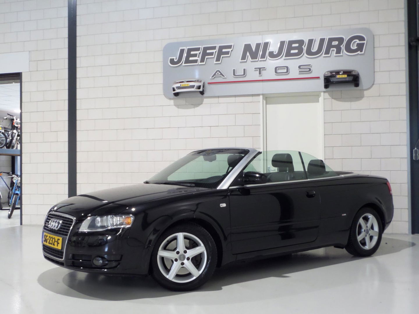 Audi A4 Cabriolet 2.0 TFSI S-Line "Automaat" Leer Xenon Stoelverwarming Bose Cruise-control Youngtimer in uniek mooie staat!