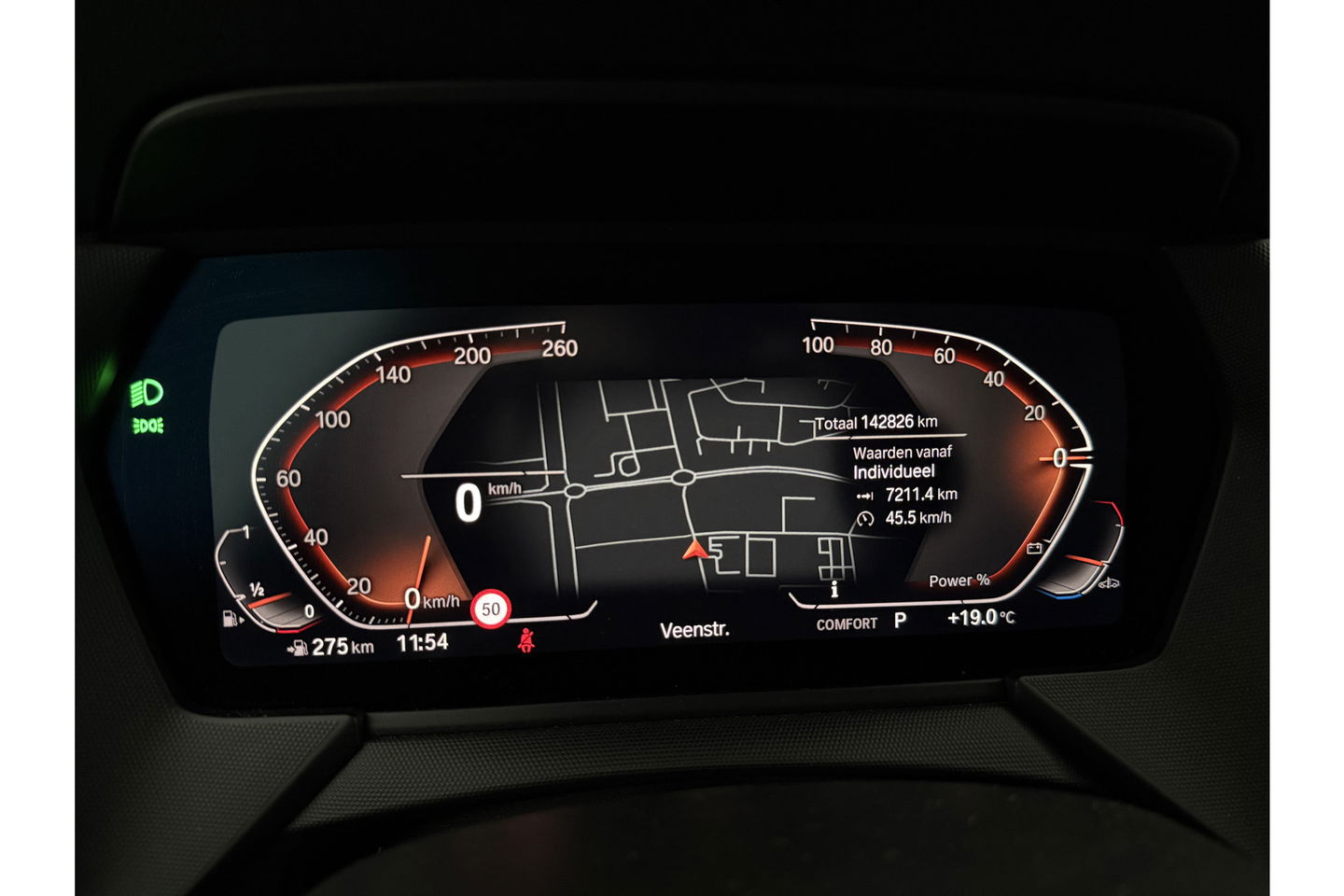 BMW 1-serie 118i M-sport Sfeerverl. LED Carplay Cruise Clima Virtual Navi PDC 17"LMV