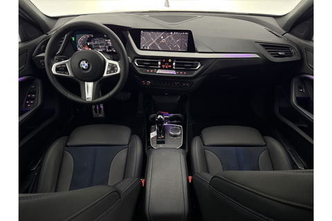 BMW 1-serie 118i M-sport Sfeerverl. LED Carplay Cruise Clima Virtual Navi PDC 17"LMV