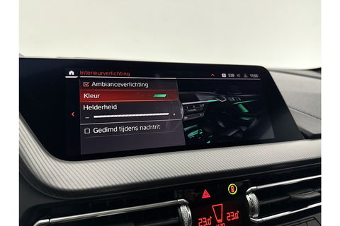 BMW 1-serie 118i M-sport Sfeerverl. LED Carplay Cruise Clima Virtual Navi PDC 17"LMV