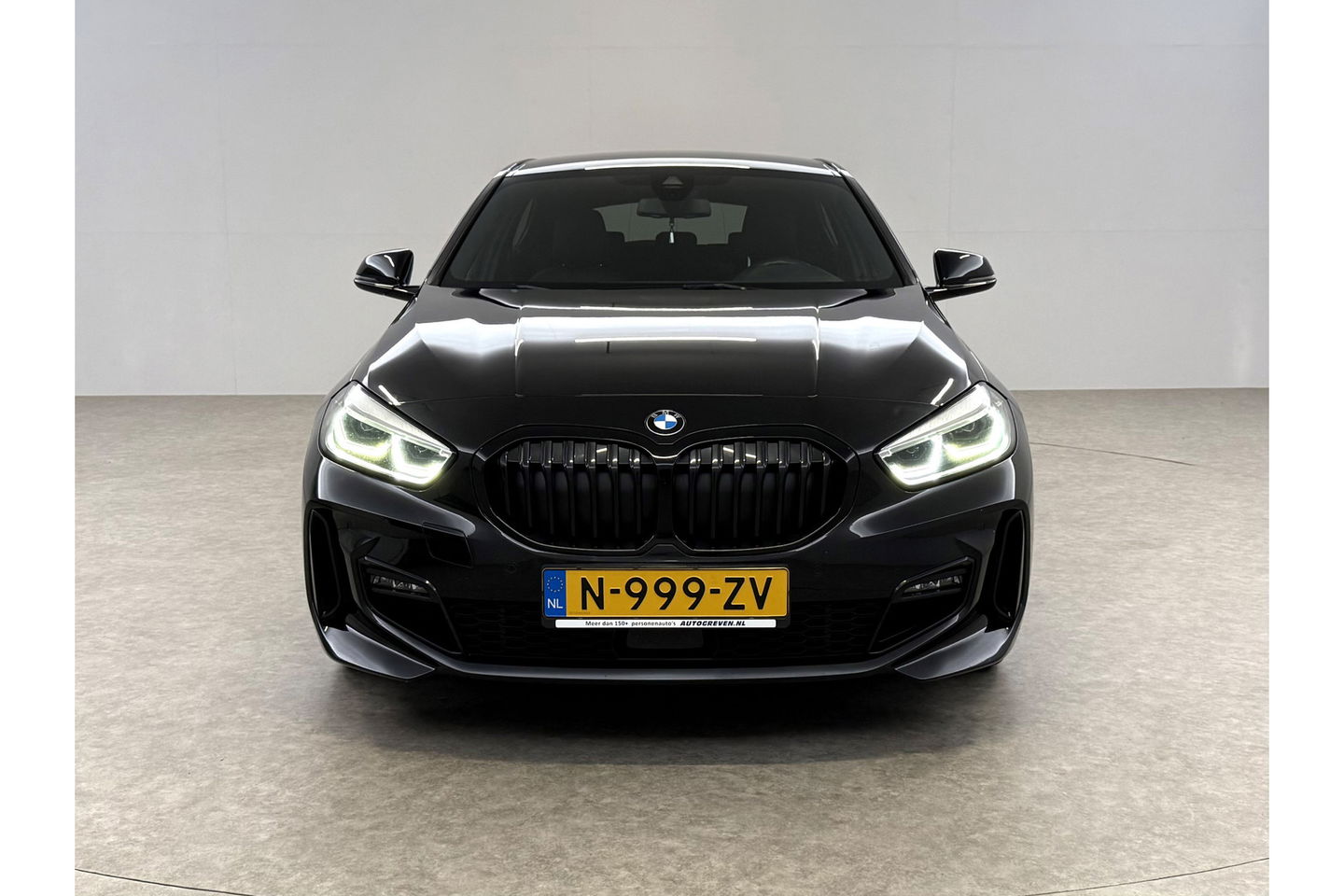 BMW 1-serie 118i M-sport Sfeerverl. LED Carplay Cruise Clima Virtual Navi PDC 17"LMV