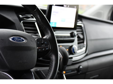 Ford Transit Custom 300 2.0 TDCI L2H1 Black Edition DC Limited Camera, Cruise, Carplay, Automaat, LED, Multimedia, Sensoren, 170PK, UNIEK!