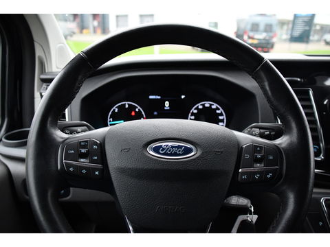 Ford Transit Custom 300 2.0 TDCI L2H1 Black Edition DC Limited Camera, Cruise, Carplay, Automaat, LED, Multimedia, Sensoren, 170PK, UNIEK!