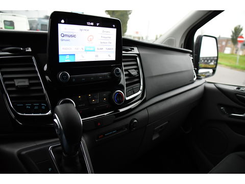 Ford Transit Custom 300 2.0 TDCI L2H1 Black Edition DC Limited Camera, Cruise, Carplay, Automaat, LED, Multimedia, Sensoren, 170PK, UNIEK!