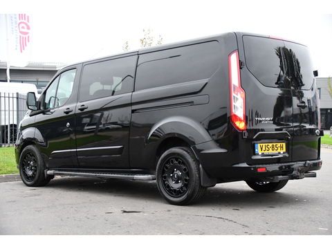 Ford Transit Custom 300 2.0 TDCI L2H1 Black Edition DC Limited Camera, Cruise, Carplay, Automaat, LED, Multimedia, Sensoren, 170PK, UNIEK!