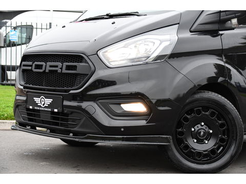 Ford Transit Custom 300 2.0 TDCI L2H1 Black Edition DC Limited Camera, Cruise, Carplay, Automaat, LED, Multimedia, Sensoren, 170PK, UNIEK!