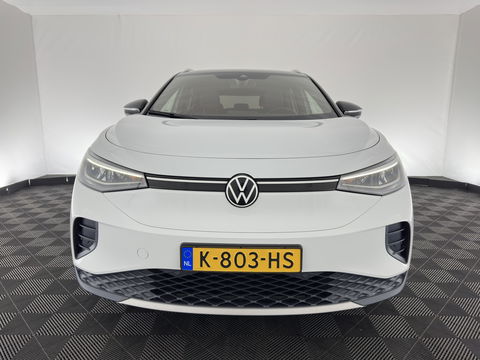 Volkswagen ID.4 First 77 kWh [ 3-Fase ] (INCL-BTW) *HEAT-PUMP | LEATHER-MICROFIBRE | FULL-LED | HEATED-COMFORTSEATS | DIGI-COCKPIT | AMBIENT-LIGHT | NAVI-FULLMAP | ECC | PDC | TOWBAR | PRIVACY-GLASS | CRUISE | CAMERA | CARPLAY | 20