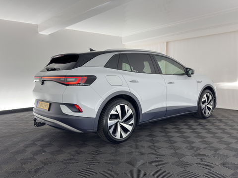 Volkswagen ID.4 First 77 kWh [ 3-Fase ] (INCL-BTW) *HEAT-PUMP | LEATHER-MICROFIBRE | FULL-LED | HEATED-COMFORTSEATS | DIGI-COCKPIT | AMBIENT-LIGHT | NAVI-FULLMAP | ECC | PDC | TOWBAR | PRIVACY-GLASS | CRUISE | CAMERA | CARPLAY | 20