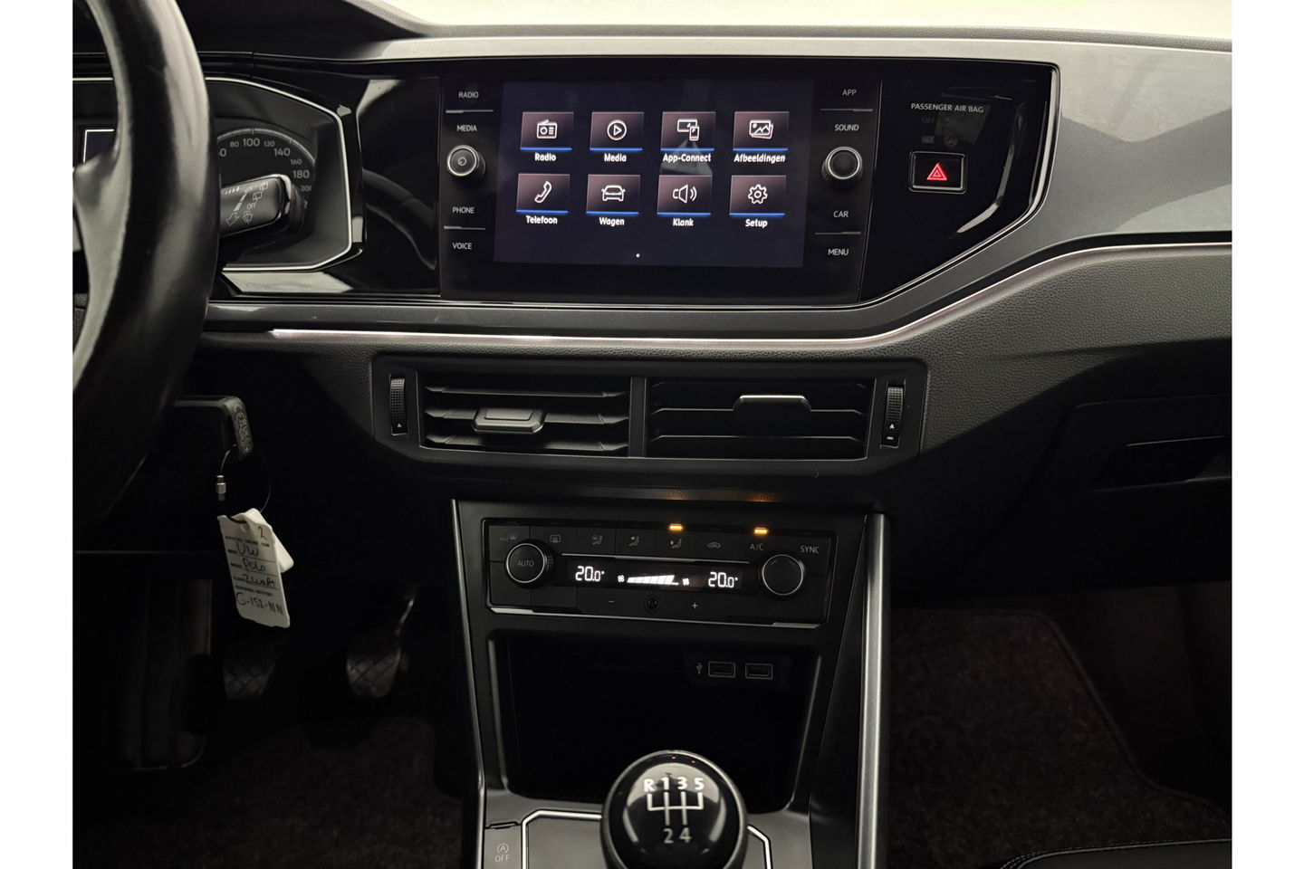 Volkswagen Polo 1.0 TSI R-line LED ACC Carplay Clima Navigatie Parkeersensoren 16"LMV
