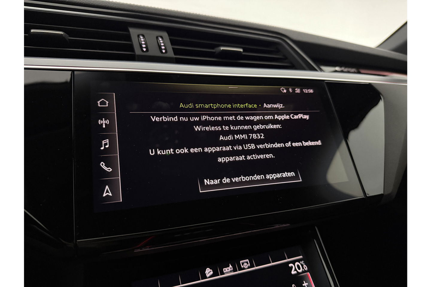 Audi e-tron 50 Quattro 313PK 71 kWh Pano LED ACC Sfeer Memory Camera Clima Leder Navi Virtual PDC 20"LMV