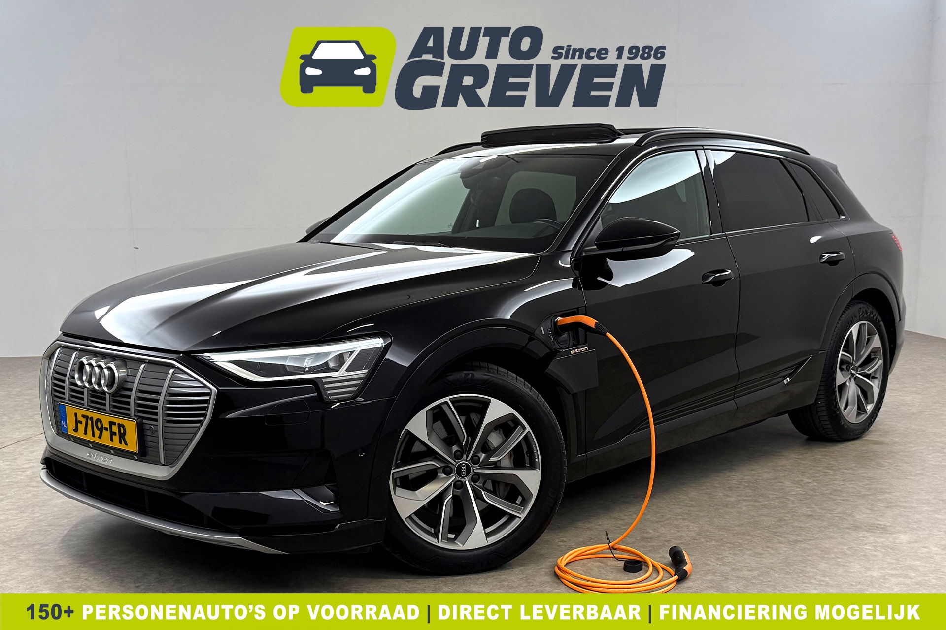 Audi e-tron 50 Quattro 313PK 71 kWh Pano LED ACC Sfeer Memory Camera Clima Leder Navi Virtual PDC 20"LMV