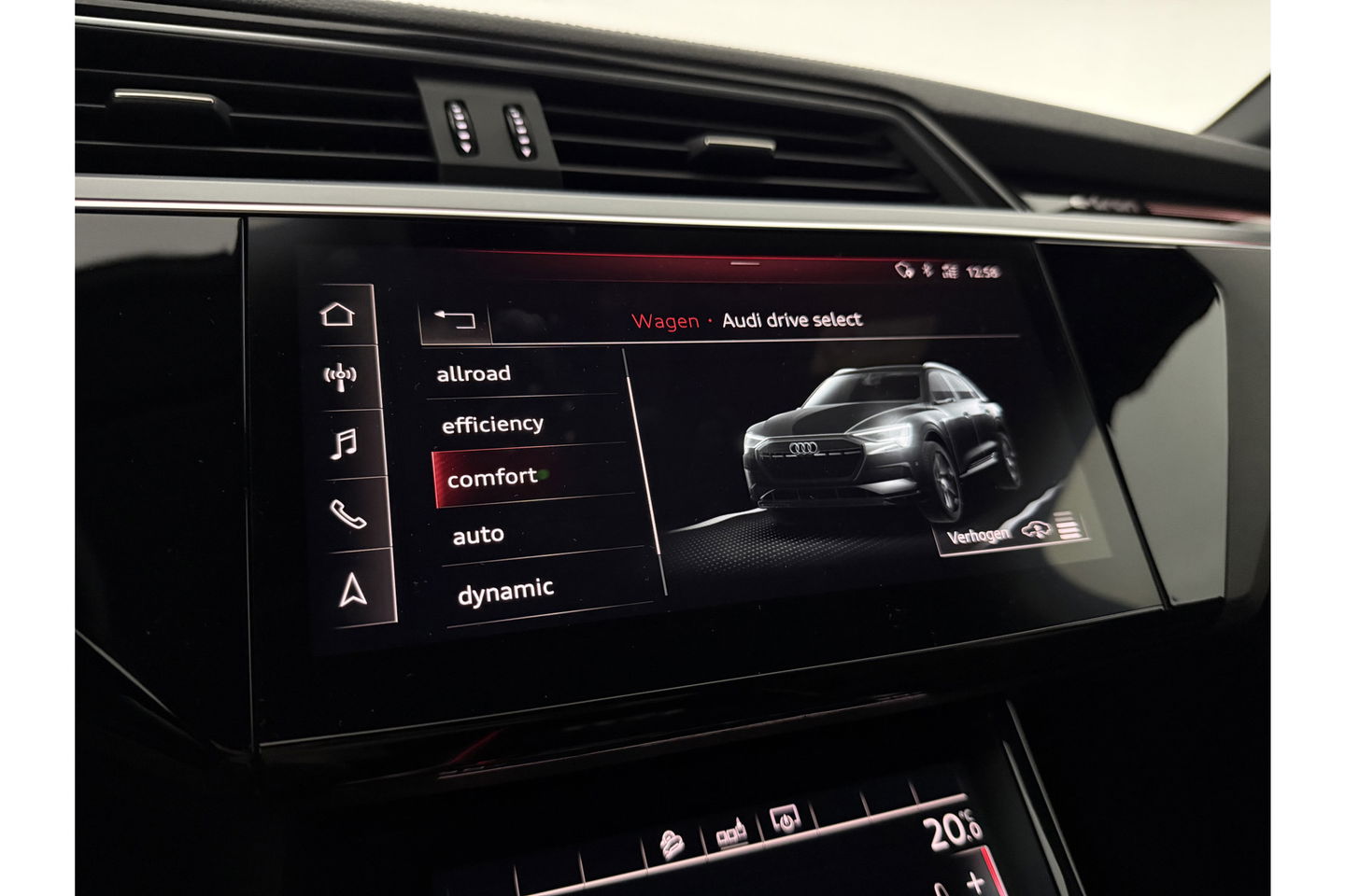 Audi e-tron 50 Quattro 313PK 71 kWh Pano LED ACC Sfeer Memory Camera Clima Leder Navi Virtual PDC 20"LMV