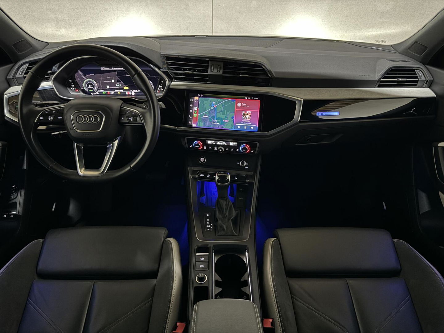 Audi Q3 Sportback 45 TFSI e Black Edition S-Line Pano B&O 360° Memory Leer