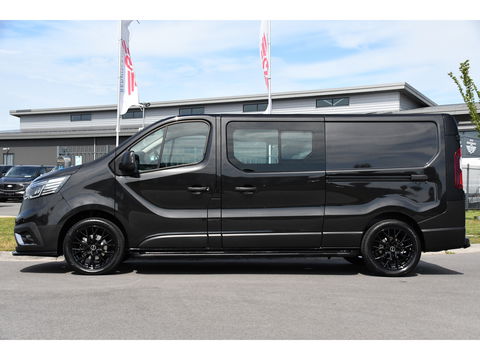Renault Trafic 2.0 Blue dCi 170 L2H1 DC Black Edition Cruise, Carplay, 170pk, 2 x Schuifdeur, Multimedia, Automaat, Sensoren, Uniek!