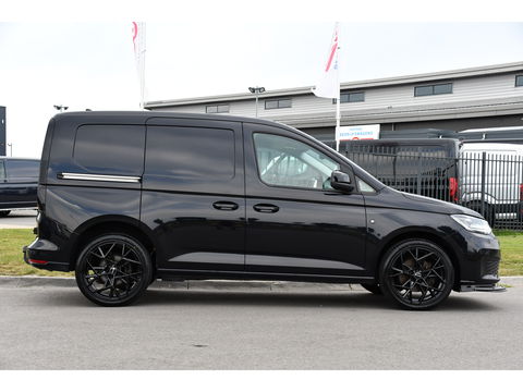 Volkswagen Caddy Cargo 2.0 TDI Exclusive Black Edition Adaptieve Cruise, Carplay, 2 x Schuifdeur, LED, Trekhaak, Leder, 122PK, Automaat, Uniek!